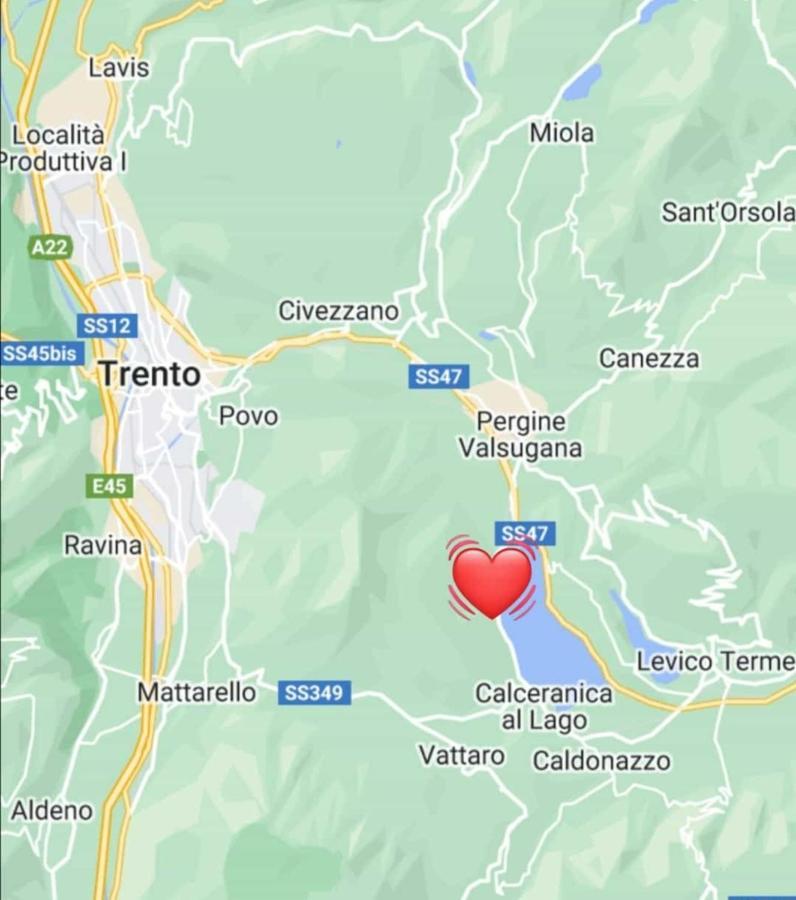 Ca' Dei Cigni Apartment Calceranica al Lago Exterior foto